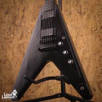 Gibson Gothic Flying V Satin Black 2001 USA электрогитара