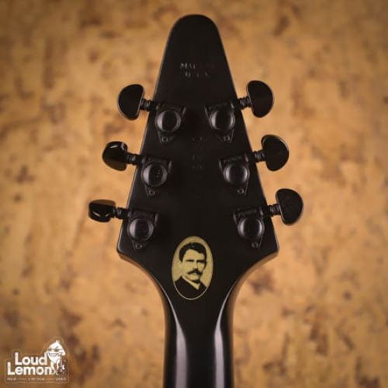 Gibson Gothic Flying V Satin Black 2001 USA электрогитара