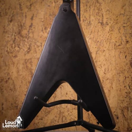 Gibson Gothic Flying V Satin Black 2001 USA электрогитара