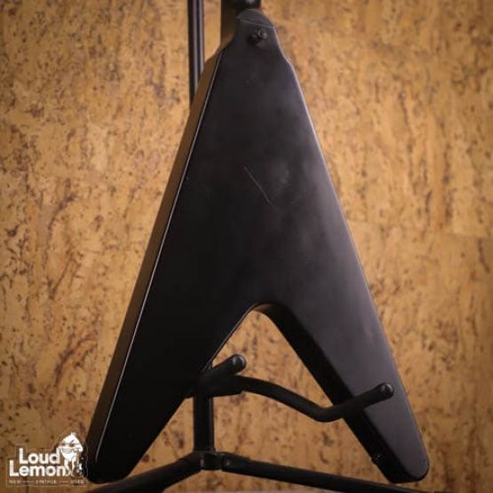 Gibson Gothic Flying V Satin Black 2001 USA электрогитара