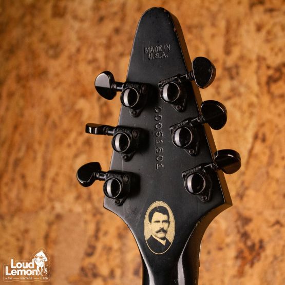 Gibson Gothic Flying V Satin Black 2001 USA электрогитара