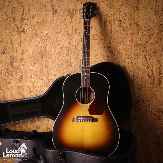 Gibson J-45 Standard Vintage Sunburst 2023 USA электроакустическая гитара