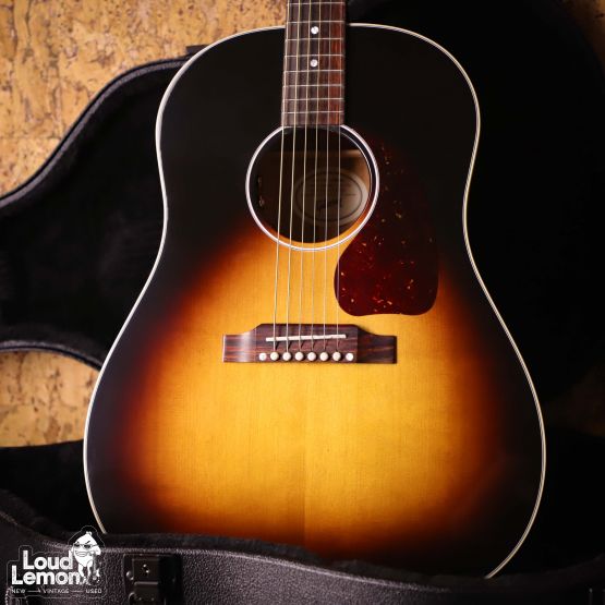 Gibson J-45 Standard Vintage Sunburst 2023 USA электроакустическая гитара
