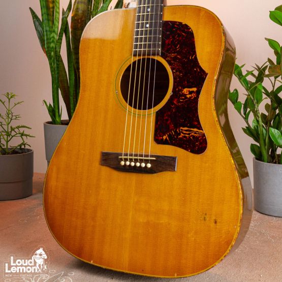 Gibson J-50 Deluxe Natural 1973-1975 USA акустическая гитара