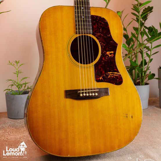Gibson J-50 Deluxe Natural 1973-1975 USA акустическая гитара