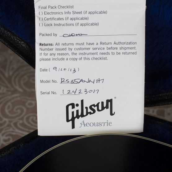 Gibson J-35 Vintage Sunburst 2013 USA акустическая гитара