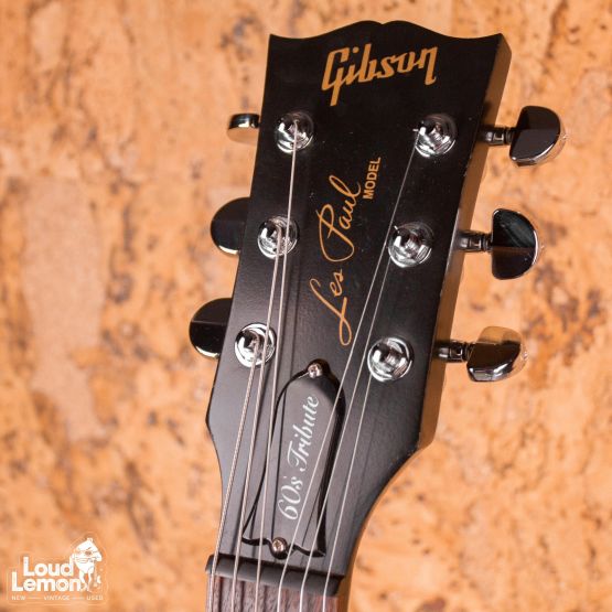 Gibson Les Paul 60's Tribute Ebony 2013 USA электрогитара