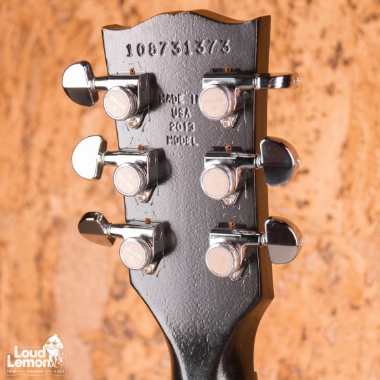 Gibson Les Paul 60's Tribute Ebony 2013 USA электрогитара
