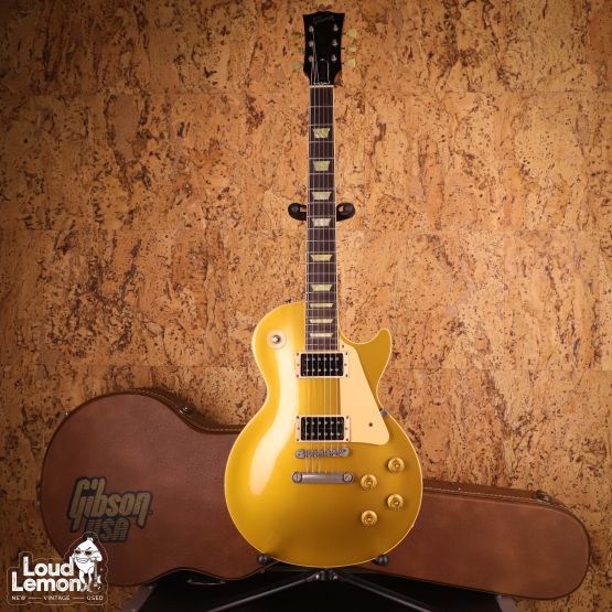 Gibson Les Paul Classic Bullion Gold 1998 USA электрогитара