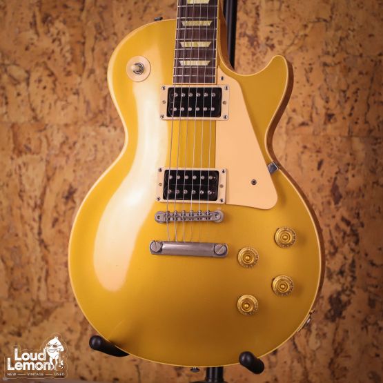 Gibson Les Paul Classic Bullion Gold 1998 USA электрогитара