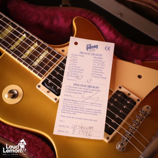 Gibson Les Paul Classic Bullion Gold 1998 USA электрогитара
