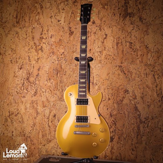 Gibson Les Paul Classic Bullion Gold 1998 USA электрогитара