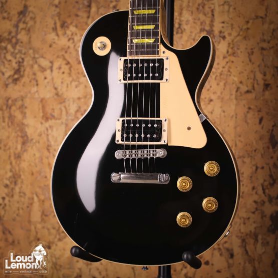 Gibson Les Paul Classic Ebony 2004 USA электрогитара