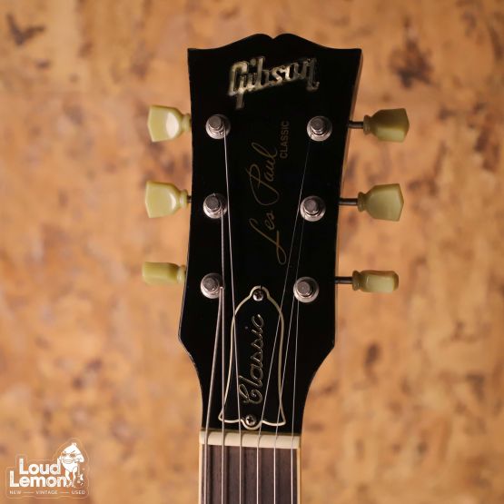 Gibson Les Paul Classic Ebony 2004 USA электрогитара