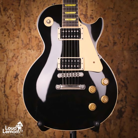 Gibson Les Paul Classic Ebony 2004 USA электрогитара
