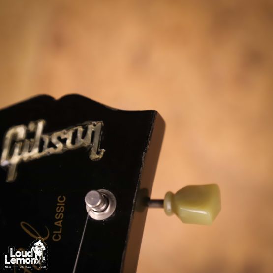 Gibson Les Paul Classic Ebony 2004 USA электрогитара