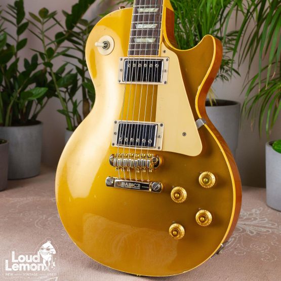 ‌Gibson Les Paul Classic Gold Top 1995 USA электрогитара