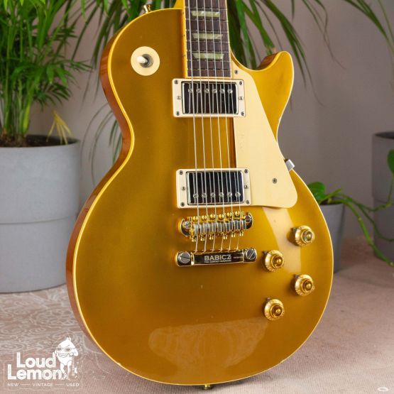 ‌Gibson Les Paul Classic Gold Top 1995 USA электрогитара
