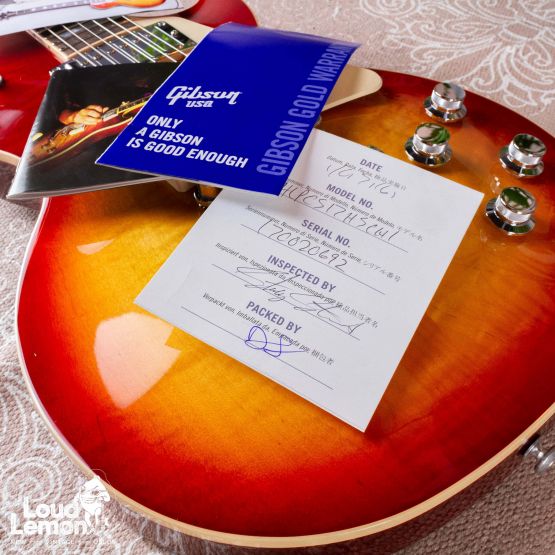 Gibson Les Paul Classic HP Heritage Cherry Sunburst 2017 USA электрогитара