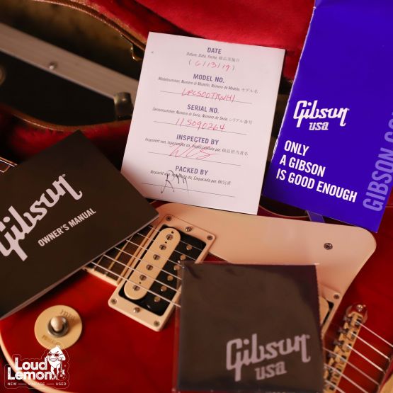 Gibson Les Paul Classic Translucent Cherry 2019 USA электрогитара
