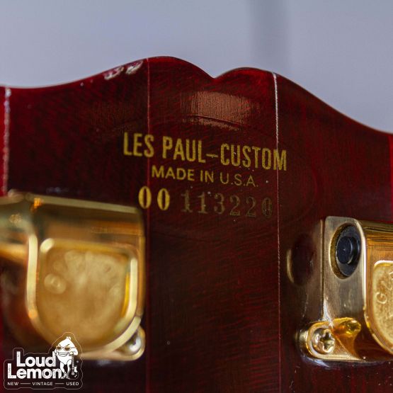 Gibson Les Paul Custom Wine Red 1976 USA электрогитара