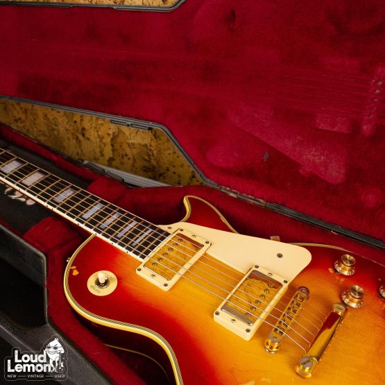 Gibson Les Paul Custom Cherry Sunburst 1974 USA электрогитара