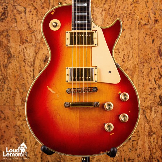 Gibson Les Paul Custom Cherry Sunburst 1974 USA электрогитара