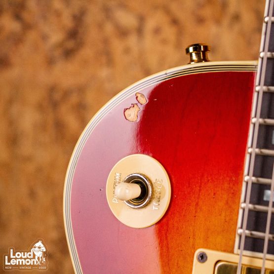 Gibson Les Paul Custom Cherry Sunburst 1974 USA электрогитара