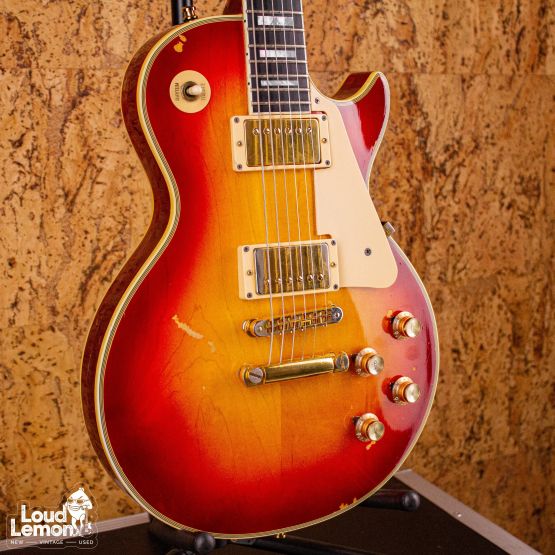 Gibson Les Paul Custom Cherry Sunburst 1974 USA электрогитара