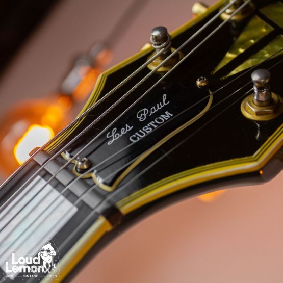 Gibson Les Paul Custom Ebony 1978 USA электрогитара