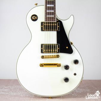 Gibson Les Paul Custom Lite Alpine White 2014 USA электрогитара