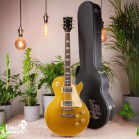 Gibson Les Paul Deluxe Gold Top 1976 USA электрогитара