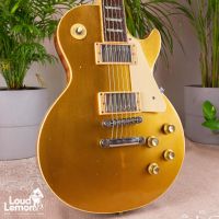 Gibson Les Paul Deluxe Gold Top 1976 USA электрогитара