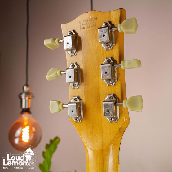 Gibson Les Paul Deluxe Gold Top 1976 USA электрогитара