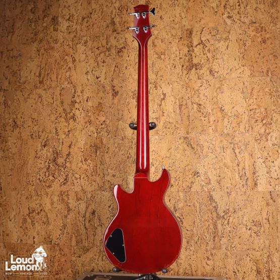 Gibson Les Paul Double Cut Bass Black Cherry 2006 USA бас-гитара
