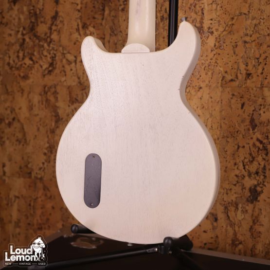 Gibson Les Paul Junior Double Cutaway Faded Worn White 2006 USA электрогитара