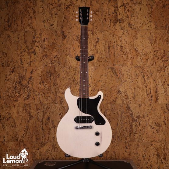 Gibson Les Paul Junior Double Cutaway Faded Worn White 2006 USA электрогитара