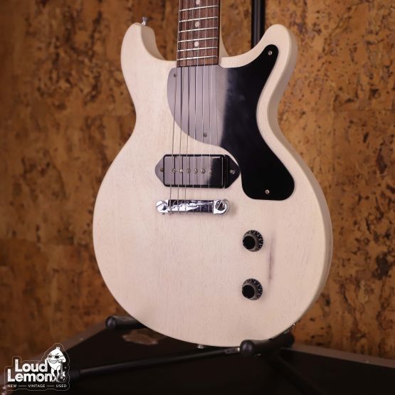 Gibson Les Paul Junior Double Cutaway Faded Worn White 2006 USA электрогитара