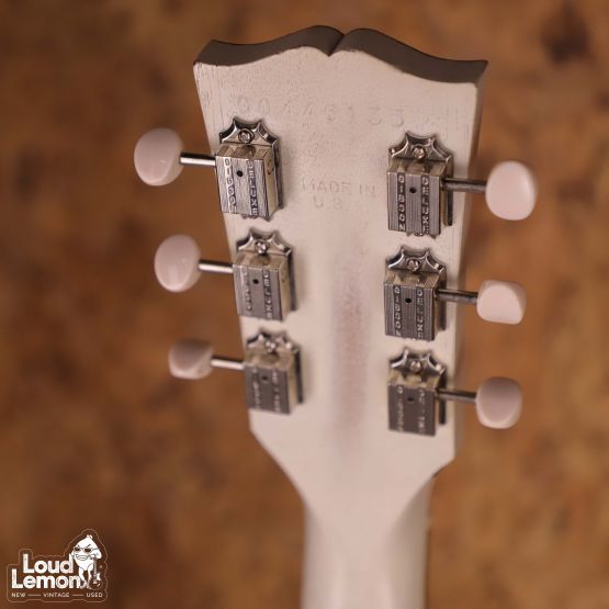 Gibson Les Paul Junior Double Cutaway Faded Worn White 2006 USA электрогитара