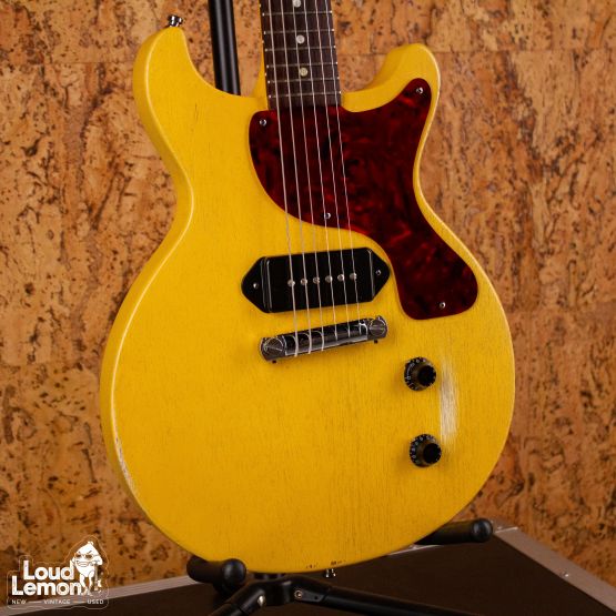 Gibson Les Paul Junior Double Cutaway TV Yellow Faded 2006 USA электрогитара
