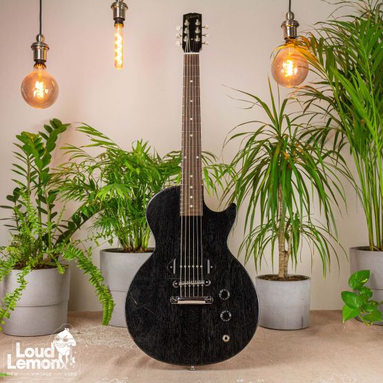 Gibson Les Paul Melody Maker Satin Ebony 2007 USA электрогитара