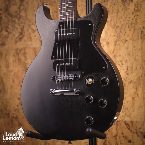 Gibson Les Paul Special Double Cutaway Satin Ebony 2005 USA электрогитара