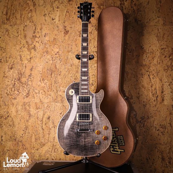 Gibson Les Paul Standard 2016 T Trans Black USA электрогитара