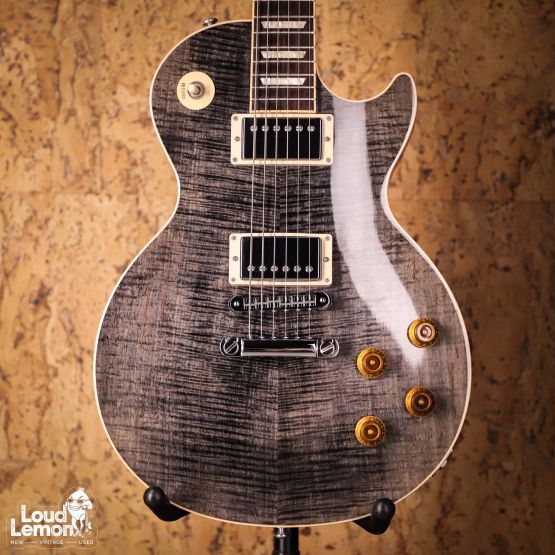 Gibson Les Paul Standard 2016 T Trans Black USA электрогитара