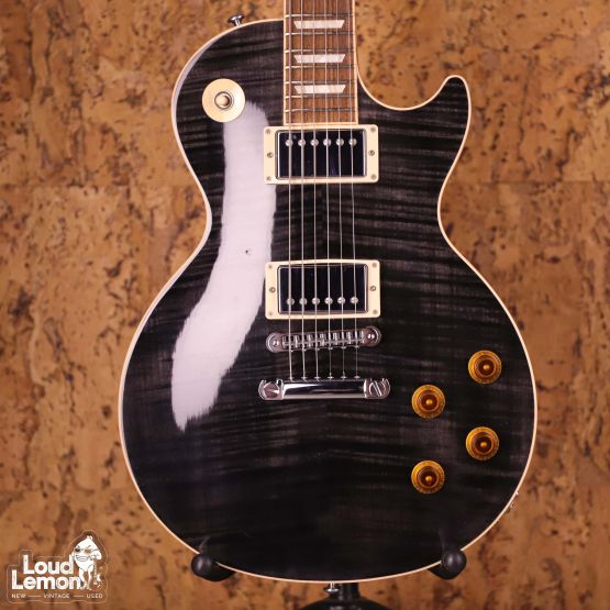 Gibson Les Paul Standard 2016 T Trans Black USA электрогитара