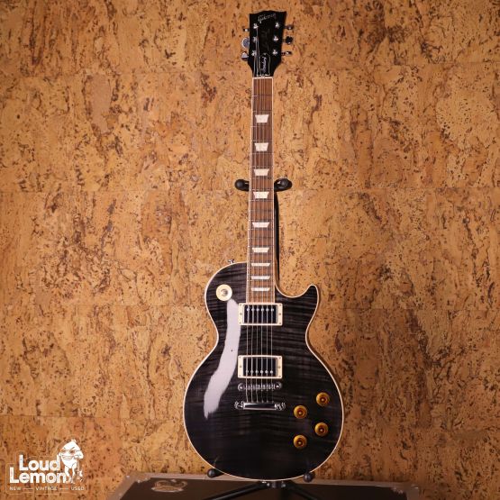 Gibson Les Paul Standard 2016 T Trans Black USA электрогитара