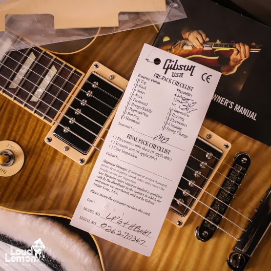 Gibson Les Paul Standard 60's Honey Burst 2007 USA электрогитара