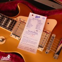 Gibson Les Paul Standard Bullion Gold 2001 USA электрогитара