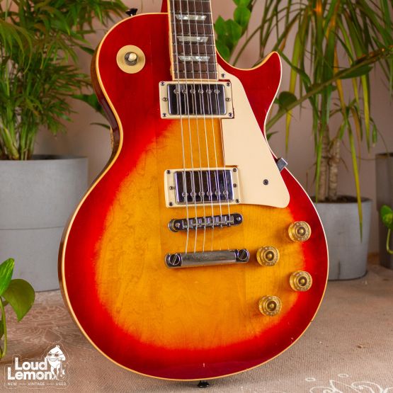 Gibson Les Paul Standard Cherry Sunburst 1981 USA электрогитара
