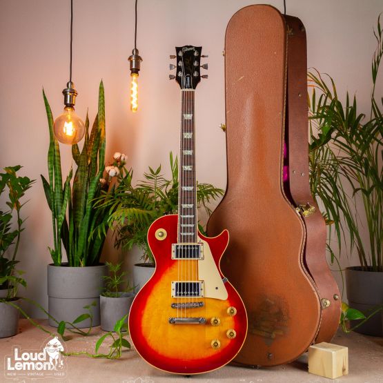 Gibson Les Paul Standard Cherry Sunburst 1981 USA электрогитара